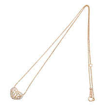 画像をギャラリービューアに読み込む, K18<br />ダイヤモンドパヴェハートネックレス