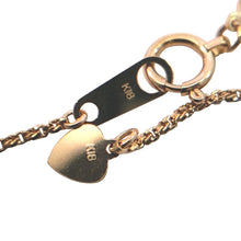 画像をギャラリービューアに読み込む, K18<br />ダイヤモンドハートネックレス