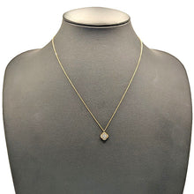 画像をギャラリービューアに読み込む, K18<br />ダイヤモンド×オニキス クローバーモチーフネックレス