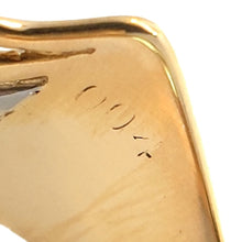 画像をギャラリービューアに読み込む, K18/Pt900<br />ダイヤモンドスリーカラーウェーブリング