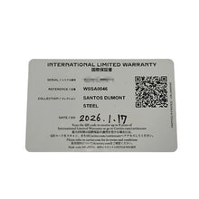 画像をギャラリービューアに読み込む, Cartier<br >サントスデュモンLM