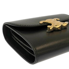 画像をギャラリービューアに読み込む, CELINE<br >スモール フラップウォレット トリオンフ