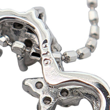 画像をギャラリービューアに読み込む, K18WG<br />ダイヤモンドハートネックレス