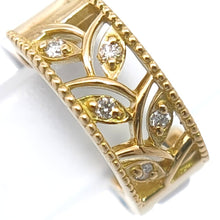 画像をギャラリービューアに読み込む, K18/Pt900<br />ダイヤモンドイヤリング