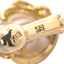 画像をギャラリービューアに読み込む, K18<br />パールイヤリング