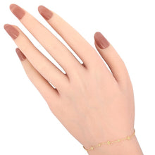 画像をギャラリービューアに読み込む, K18<br />ビーズブレスレット