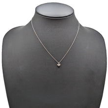 画像をギャラリービューアに読み込む, K18WG<br />ダイヤモンドハートネックレス
