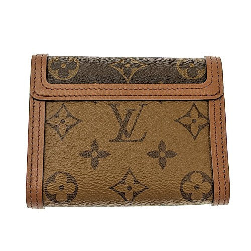 VUITTON ポルトフォイユ・ドーフィーヌ コンパクト ほぼ新品】LOUIS VUITTON ポルトフォイユ・ドーフィーヌ コンパクト