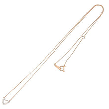 画像をギャラリービューアに読み込む, K18PG<br />ダイヤモンドミニハートネックレス