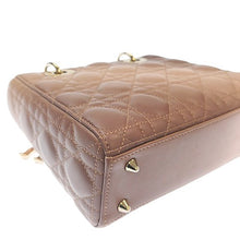 画像をギャラリービューアに読み込む, Christian Dior<br >LADY DIOR ABCDIOR スモールバッグ