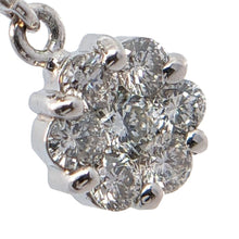 画像をギャラリービューアに読み込む, K18WG<br />ダイヤモンドハート2WAYイヤリング