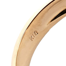 画像をギャラリービューアに読み込む, K18<br />ダイヤモンドリボンリング