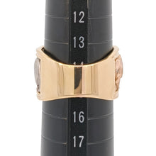 画像をギャラリービューアに読み込む, K18/Pt900<br />ダイヤモンドエレファントリング