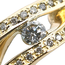 画像をギャラリービューアに読み込む, K18<br />ダイヤモンドネックレス