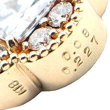 画像をギャラリービューアに読み込む, K18<br />ダイヤモンド×オニキス クローバーモチーフネックレス