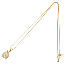 画像をギャラリービューアに読み込む, K18<br />ゴールデンパール×ダイヤモンド クロスネックレス