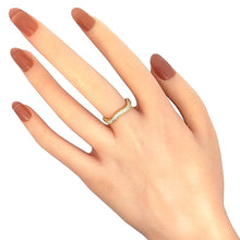 画像をギャラリービューアに読み込む, K18<br />ダイヤモンドリング