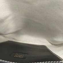 画像をギャラリービューアに読み込む, MIUMIU<br >アイビー レザー ハンドバッグ