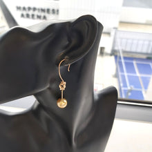 画像をギャラリービューアに読み込む, K18<br />パールドロップピアス