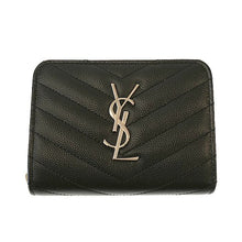 画像をギャラリービューアに読み込む, SAINT LAURENT<br >モノグラム コンパクト ジップアラウンド ウォレット