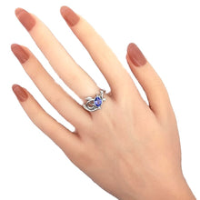 画像をギャラリービューアに読み込む, K18<br />タンザナイト×ダイヤモンド リング