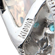 画像をギャラリービューアに読み込む, K18WG<br />ウォーターオパール×トルマリン×ダイヤモンド ネックレス