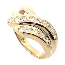 画像をギャラリービューアに読み込む, K18<br />ダイヤモンドリング