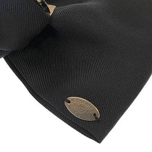 画像をギャラリービューアに読み込む, CHANEL<br >リボン ヘアバレッタ