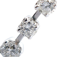 画像をギャラリービューアに読み込む, K18/K14<br />ダイヤモンドラインイヤリング