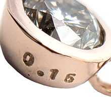 画像をギャラリービューアに読み込む, K18PG<br />ダイヤモンドネックレス