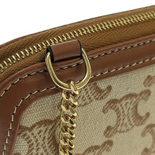 画像をギャラリービューアに読み込む, CELINE<br >チェーン付きクラッチ キュイル トリオンフ