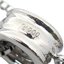 画像をギャラリービューアに読み込む, Pt900/Pt850<br />サファイア×ダイヤモンド フラワーネックレス