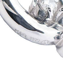 画像をギャラリービューアに読み込む, K18WG/K14WG<br />ダイヤモンドサークルピアス