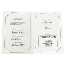 画像をギャラリービューアに読み込む, BOUCHERON<br />キャトル ブラック ハーフ