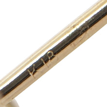 画像をギャラリービューアに読み込む, K18<br />ペリドット×ダイヤモンド スクエアピアス