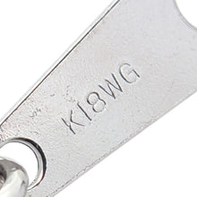 画像をギャラリービューアに読み込む, K18WG<br />オープンハートブレスレット