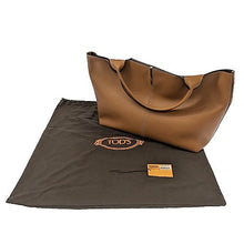 画像をギャラリービューアに読み込む, TOD'S<br >ショッピング バッグ ミディアム-スモール