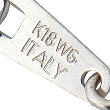 画像をギャラリービューアに読み込む, K18WG<br />ダイヤモンドハートネックレス