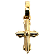 画像をギャラリービューアに読み込む, K18<br />ダイヤモンドクロスペンダント