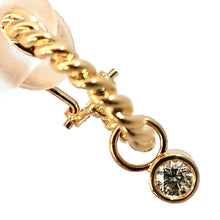 画像をギャラリービューアに読み込む, K18<br />ダイヤモンドドロップイヤリング