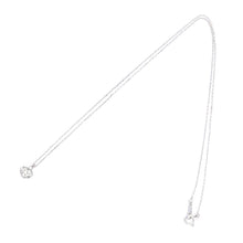 画像をギャラリービューアに読み込む, K18WG<br />ダイヤモンドハートネックレス