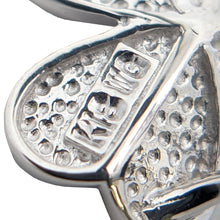 画像をギャラリービューアに読み込む, K18WG<br />ダイヤモンドクローバーピアス