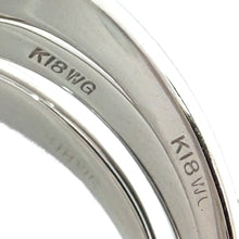 画像をギャラリービューアに読み込む, K18WG<br />ダイヤモンド×シトリン リング