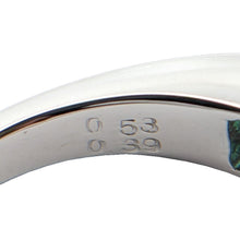 画像をギャラリービューアに読み込む, Pt900<br />エメラルド×ダイヤモンド リング