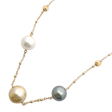 画像をギャラリービューアに読み込む, K18<br />パールネックレス