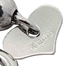 画像をギャラリービューアに読み込む, K18WG<br />ピンクサファイア×ルビー×ダイヤモンド ドッグネックレス