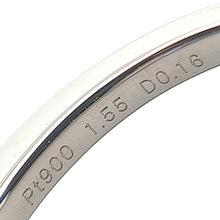 画像をギャラリービューアに読み込む, Pt900<br />タンザナイト×ダイヤモンド スクエアリング