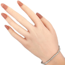 画像をギャラリービューアに読み込む, Pt850<br />ダイヤモンドテニスブレスレット