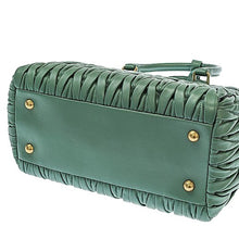 画像をギャラリービューアに読み込む, MIUMIU<br >マテラッセレザー 2WAYバッグ