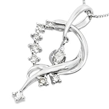 画像をギャラリービューアに読み込む, K18WG<br />ダイヤモンドネックレス